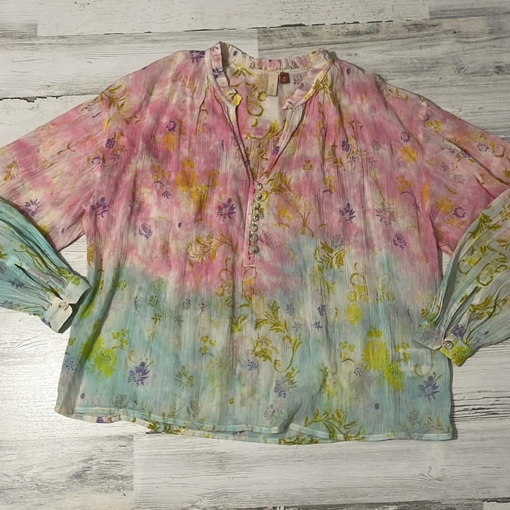 Anthropologie Pilcro The Tavi Blouse Size XS - Picture 3 of 10